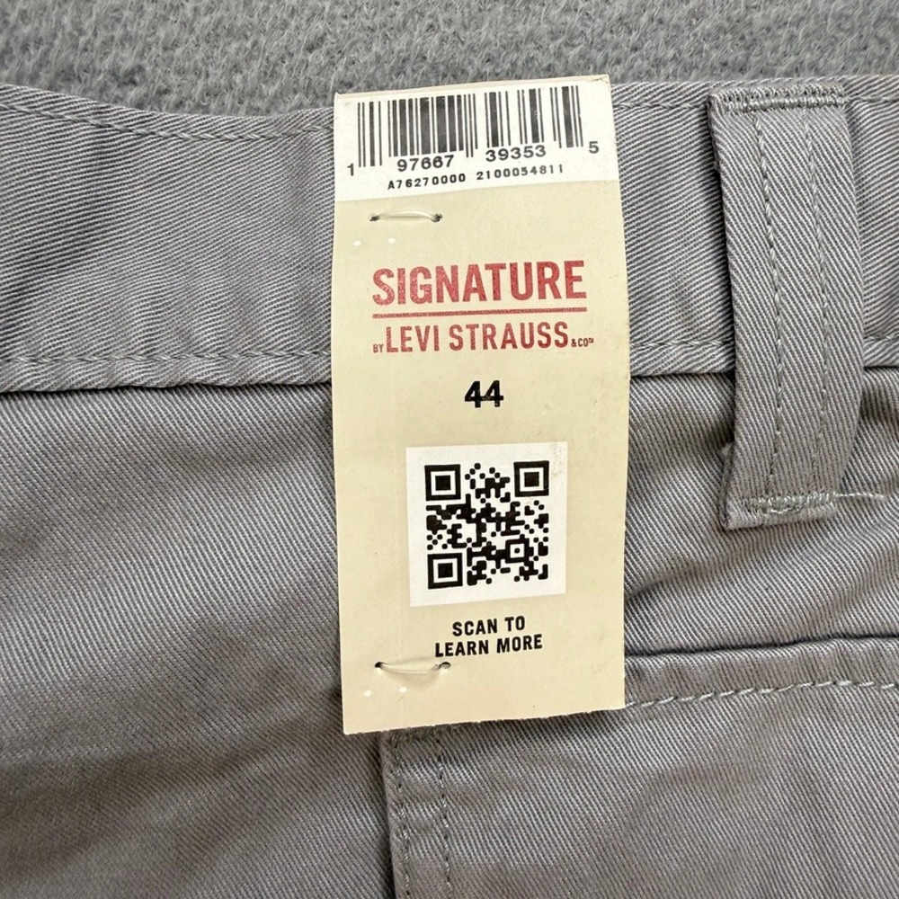 Levi Signature Cargo Shorts Relaxed Size 44 (FIT 45) Gray Utility Workwear NWT - Picture 11 of 15